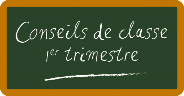 Calendrier des conseils de classe du 1er trimestre 2021/2022