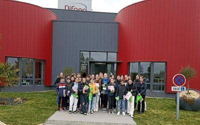 Visite de l’entreprise DIFAGRI pour les élèves de 4C dans le cadre du parcours ECLO’R