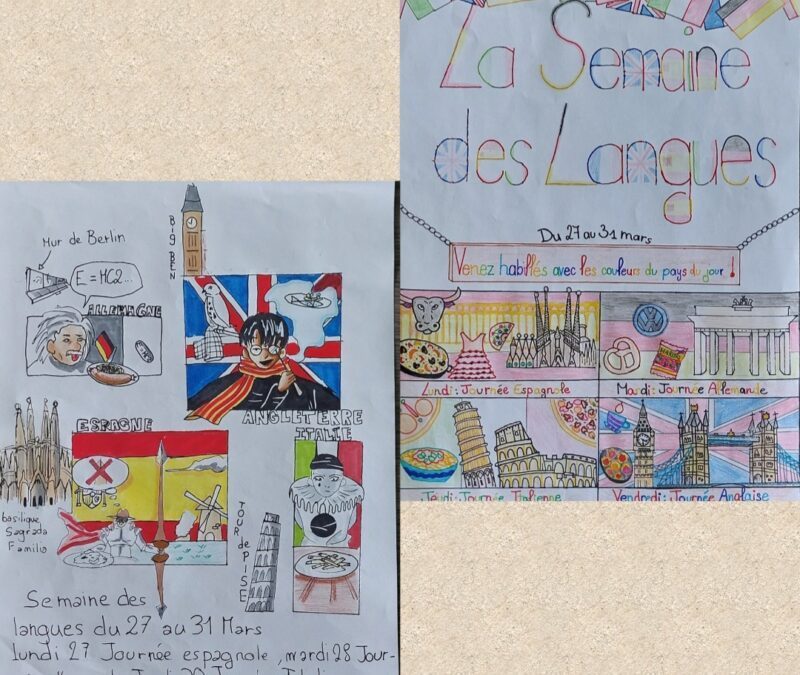 concours d’affiches pour la semaine des langues