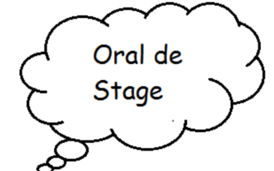 Oraux de stage 3ème-Semaine du 12/02 au 16/02