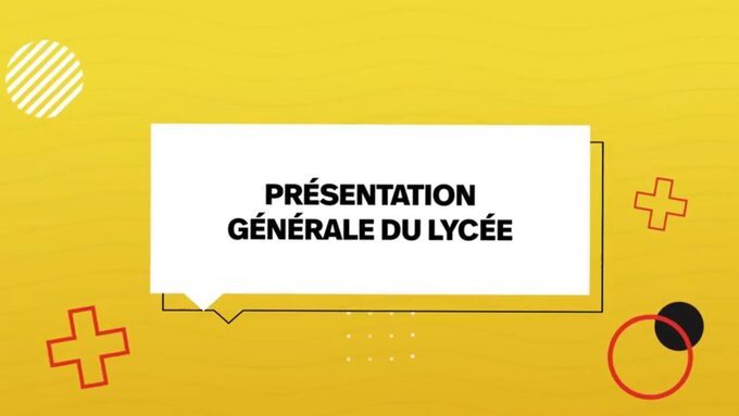 Réunion de présentation du lycée Léonard de Vinci et de la classe de seconde